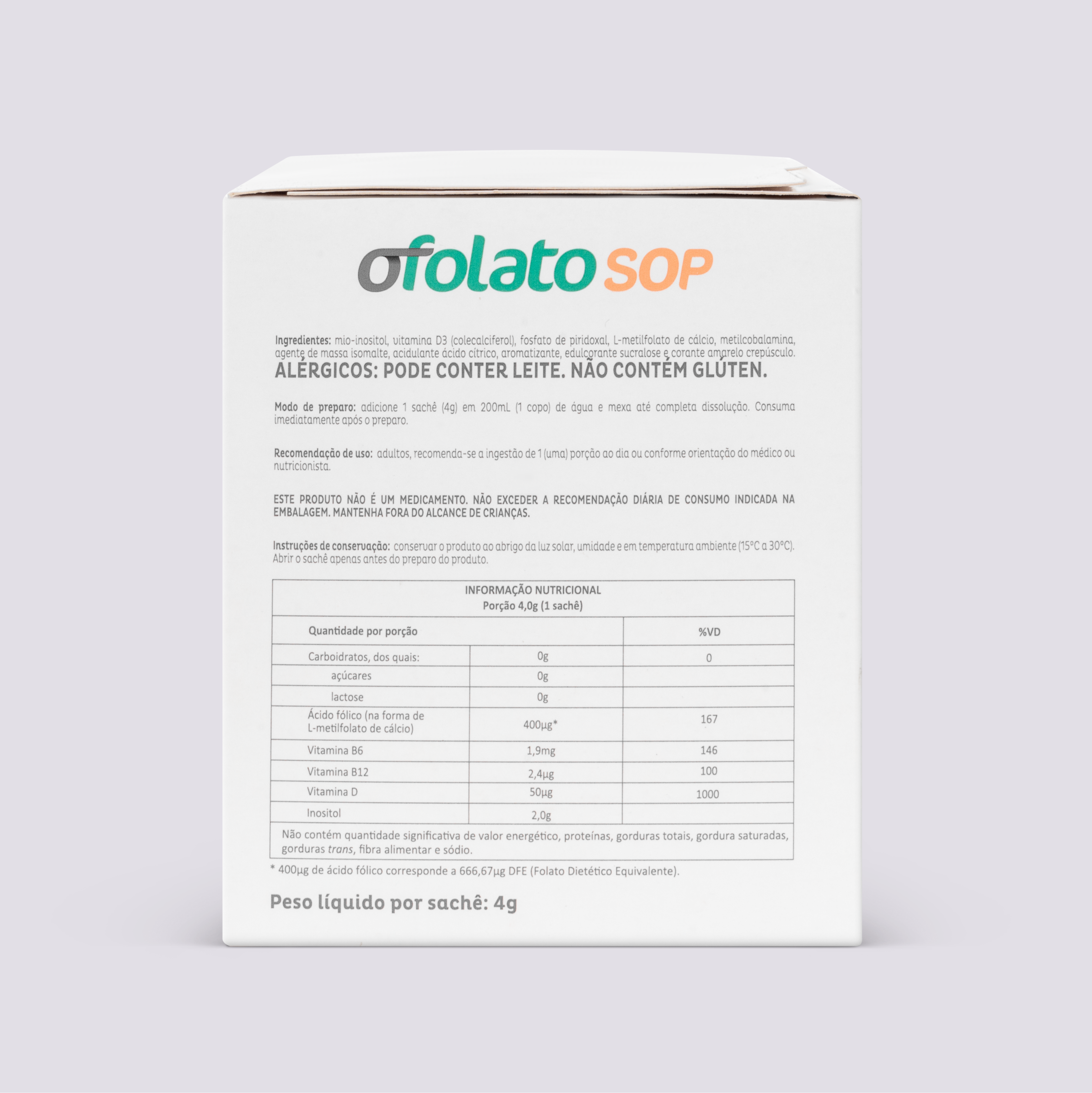 Ofolato SOP - Mio-Inositol com Ácido Fólico
